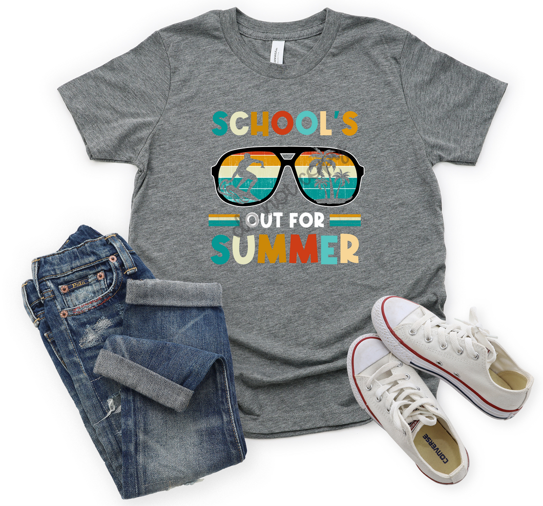 School's Out Surfer In Sunglasses