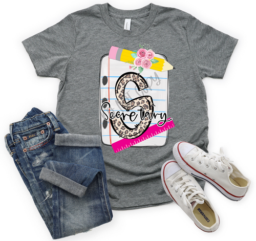 Secretary Leopard Notebook Paper Transfer