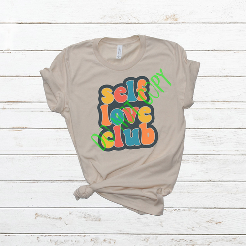 Self Love Club Retro Transfer