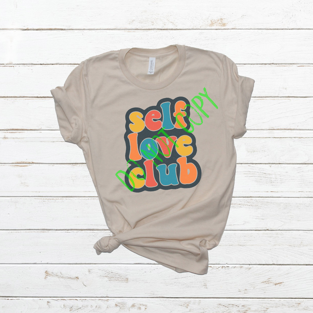 Self Love Club Retro Transfer