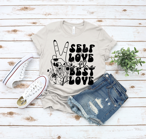 Self Love Is The Best Love Transfer