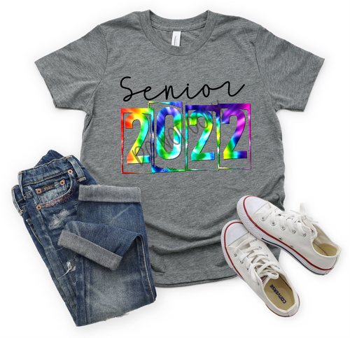 Senior 2022 Tie-Dye Transfer