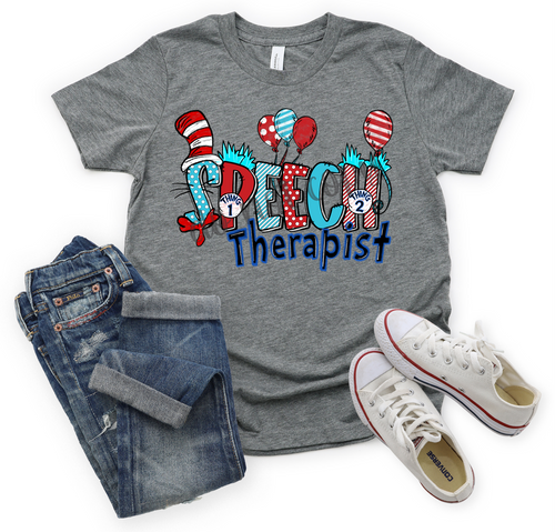 Speech Therapist Dr Seuss Transfer