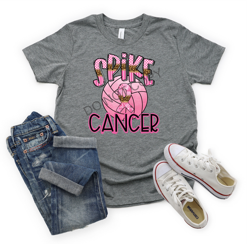 Volleyball Spike Cancer Breast Cancer Awareness Transfer