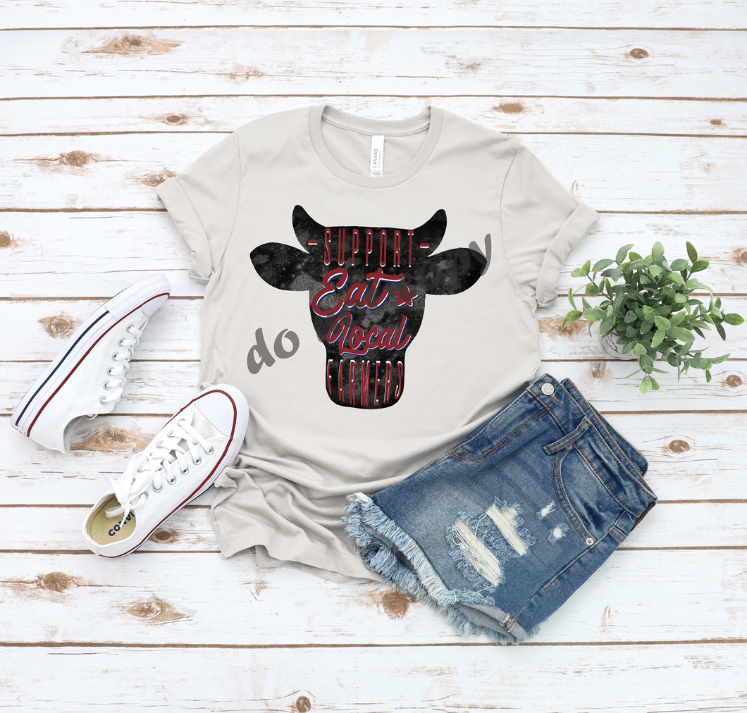 Support Farmer Eat Local Cow Transfer