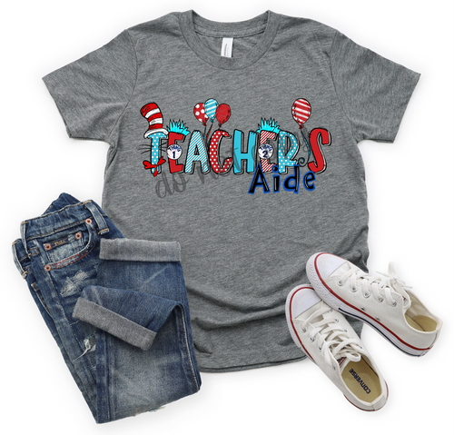 Teacher's Aide Dr Seuss Transfer