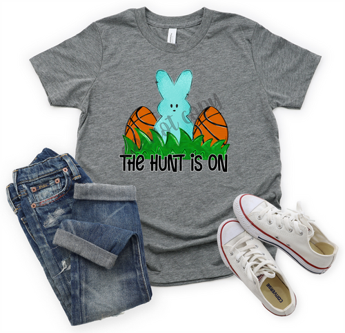 The Hunt Is On Basketball Bunny Transfer