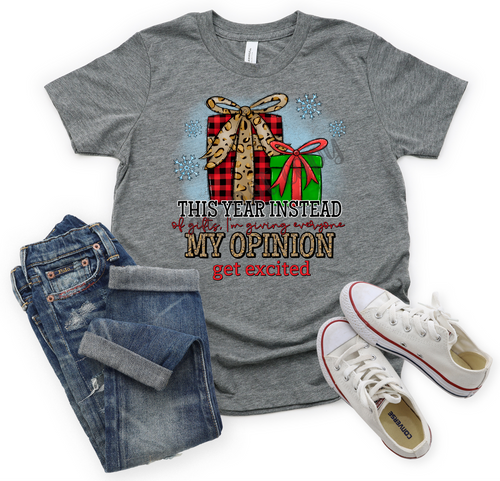 This Year I'm Giving My Opinion For Christmas Transfer