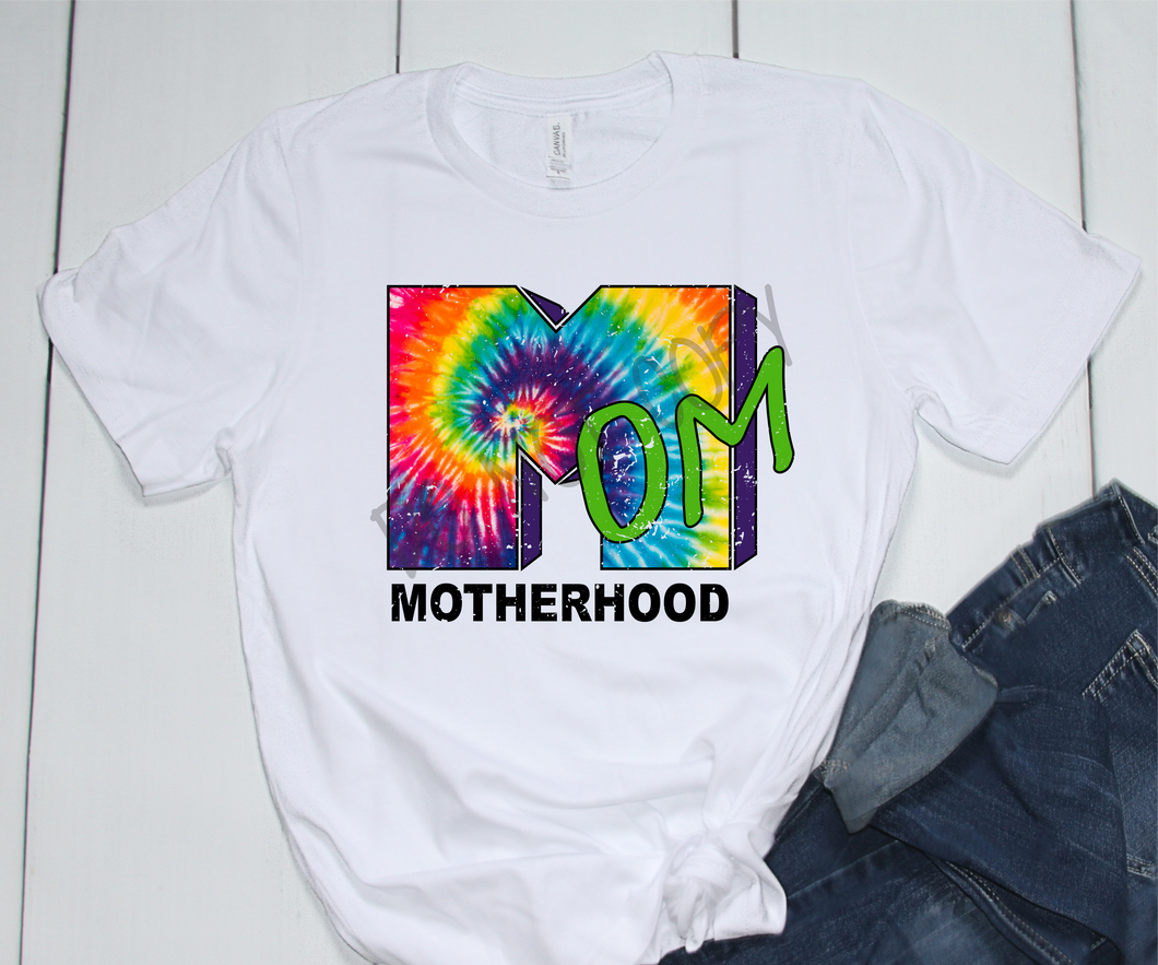 Tie-Dye Motherhood Transfer