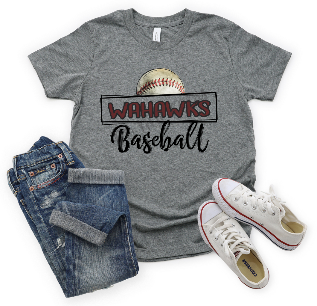 Wahawks Maroon & Black Baseball